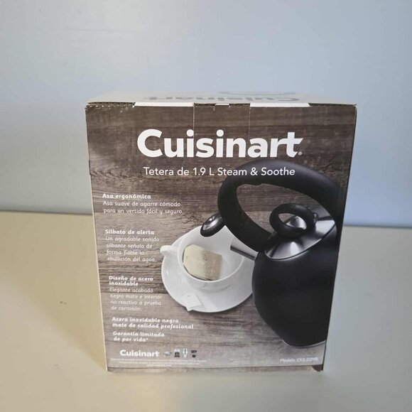 NWT Cuisinart Steam & Soothe 2 Qt. Teakettle - Picture 7 of 9